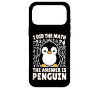I Did the Math the Answer Is Penguin - Funny Penguin Lover Case for iPhone 17 Pro Max