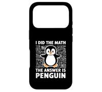 I Did The Math The Answer Is Penguin Shirt Fun Lover Penguin Case for iPhone 17 Pro