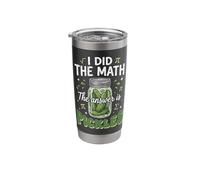 I Did The Math The Answer is Pickles Stainless Steel Insulated Tumbler
