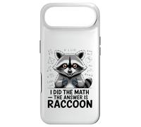 I Did The Math The Answer Is Raccoon Funny Case for iPhone Air