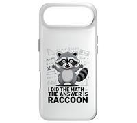 I Did The Math The Answer Is Raccoon Funny Case for iPhone Air