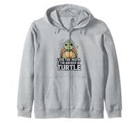 I Did The Math The Answer Is Turtle Student Zip Hoodie