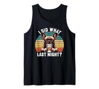 I Did What Last Night French Bulldog Frenchie Bully Tank Top