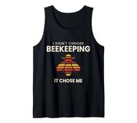 I Didnt Choose Beekeeping It Chose Me Funny Beekeeper Tank Top
