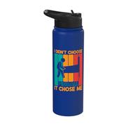 I Didn't Choose Pinball, I Chose Retro Pinball Arcade Stainless Steel Insulated Water Bottle