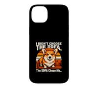 I Didn't Choose The Sofa The Sofa Chose Me Corgi Case for iPhone 14 Plus