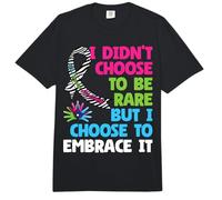 I Didn't Choose to Be Rare Choose to Embrace It Rare Disease Comfort Colors Adult Heavyweight T-Shirt