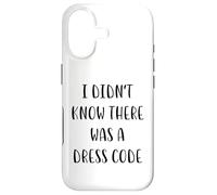 I didn't know there was a dress code Funny White Lie Party Case for iPhone 17