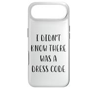 I didn't know there was a dress code Funny White Lie Party Case for iPhone Air