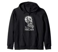 I didn't learn to walk to crawl now. Zip Hoodie