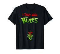 I Didn't Make The Rules - Naughty Christmas Holiday Cartoon T-Shirt