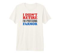 I Didn't Retire I'm A Professional Farmor Swedish Premium T-Shirt