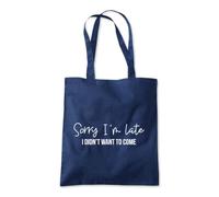 I Didn't Want To Come Home Tote Shopping Bag 10 Litres Capacity 42 x 38cm