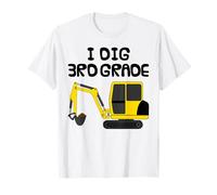 I Dig 3rd Grade, Back To School Digger, Elementary Teacher T-Shirt