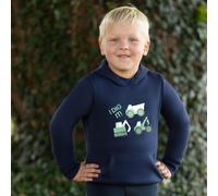 I Dig It Collection Hoodie by Little Knight Navy - Navy - 3-4 Years