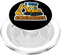 I Dig Kindergarten Excavator Construction Equipment Boys PopSockets PopGrip for MagSafe