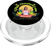 I Dink Pickleball Players Meditation Zen Philosophy Humor PopSockets PopGrip for MagSafe