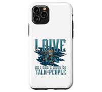 I Dive So I Don´t Have To Talk To People Diver Scuba Diving Case for iPhone 11 Pro