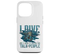 I Dive So I Don´t Have To Talk To People Diver Scuba Diving Case for iPhone 13 Pro