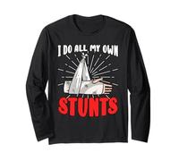 I Do All My Own Stunts Broken Arm Hand Wrist Injury Accident Long Sleeve T-Shirt