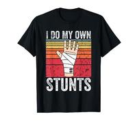 I Do all My Own Stunts Funny Gift for Kids Broken Arm Gift T-Shirt