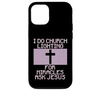 I Do Church Lighting, For Miracles Ask Jesus, Funny Case for iPhone 12/12 Pro
