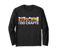 I Do Crafts - Craft Beer Vintage - Home Brew Long Sleeve T-Shirt