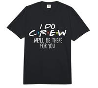 I Do Crew We'll Be There for You - Wedding Vows Wife Husband Comfort Colors Adult Heavyweight T-Shirt
