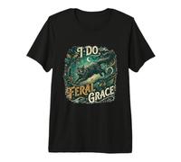 I Do Feral Grace Black Cat Natural Fall Colors Premium T-Shirt