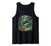 I Do Feral Grace Black Cat Natural Fall Colors Tank Top