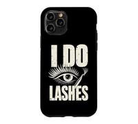 I Do Lashes Eyelash Technician Salon Artist Case for iPhone 11 Pro