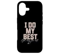 I Do My Best God Does The Rest Christian Faith Case for iPhone 17