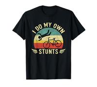 I Do My Own Stunts Bike Bicycle Funny Biker T-Shirt