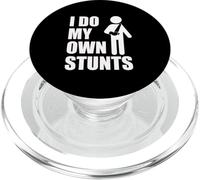 I Do My Own Stunts - Broken Bones PopSockets PopGrip for MagSafe