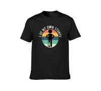I Do My Own Stunts Injury Leg Retro T-Shirt Mens Balck Tees Unisex Shirt Black S