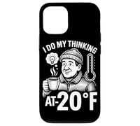 I Do My Thinking At Minus 20 Degrees Fahrenheit Case for iPhone 12/12 Pro