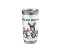 I Do Not Give A Rat's Ass Stainless Steel Insulated Tumbler