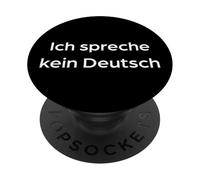 "I Do Not Speak German" Funny German Word PopSockets Adhesive PopGrip