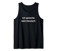 I Do Not Speak German Funny German Word Tank Top