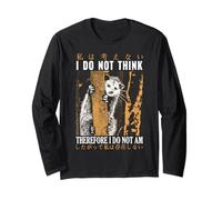 I do not think Therefore I do not am Japanese Possum Long Sleeve T-Shirt