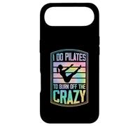I Do Pilates To Burn Off The Crazy Funny Retro Style Case for iPhone Air