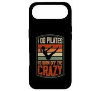 I Do Pilates To Burn Off The Crazy Funny Retro Style Case for iPhone Air