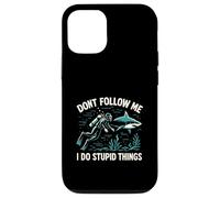 I Do Stupid Things Funny Scuba Diving Dive Diver Father Mens Case for iPhone 12/12 Pro