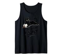 I Do What I Want Cat and Coffee Lover Tank Top