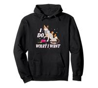 I Do What I Want Cat Attitude Humor Pet Lover Quote Cats Pullover Hoodie