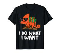 I Do What I Want Funny Chameleon T-Shirt