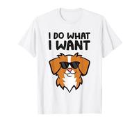 I Do What I Want Funny Nova Scotia Duck Tolling Retriever T-Shirt