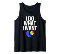 I Do What I Want to LGBTQ Shirt Tank Top