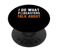 I Do What Podcasters Talk About Forensic Science PopSockets Adhesive PopGrip