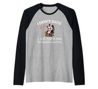 I Don’t Date I Just Foster Men Until They Find Forever Home Raglan Baseball Tee